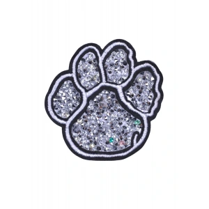 Aplike Ütü İle Yapışan Taşlı Pati Arma 5 cm