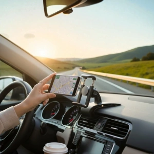 Telefon Tutucu Araç İçi Telefon Tutucu Klipsli 360c Dönüş