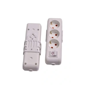 Asel 3 lü Priz Anahtarlı Klemensli