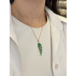 Balık Kolye - Yeşil