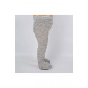 Bebek Pamuklu Külotlu Çorap Gri