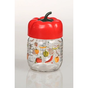 Biber Desenli Kavanoz 1000 Cc Royaleks-BD1000