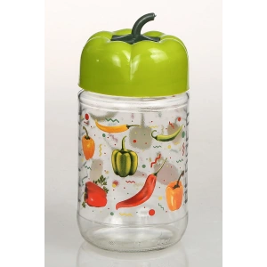 Biber Desenli Kavanoz 660 Cc Royaleks-BD660