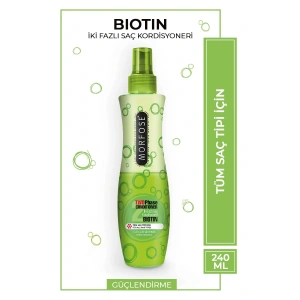 Biotin Çift Fazlı Saç Kondisyoner Fön Suyu 240 ML - mrfs