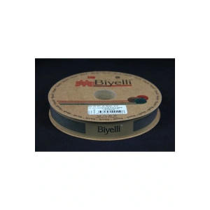 Biye Koton Katlı D14 Asker Yeşili 2 cm 25 Metre %65 Koton %35 Polyester