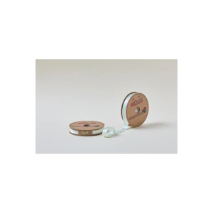 Biye Saten Katlı 016 Su Yeşili 2 cm 25 Metre %100 Polyester