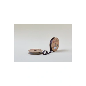 Biye Saten Katlı 023 Koyu Kahve 2 cm 25 Metre %100 Polyester