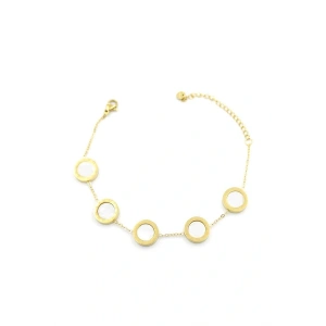 Blg Zincir Bileklik - Altın