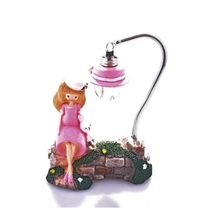 BUFFER® Kaya Üzerine Oturan Kız Biblo C