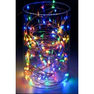 BUFFER® Pilli Dekoratif Peri Led Işık 3 Metre (RGB) Gaming Aydınlatma