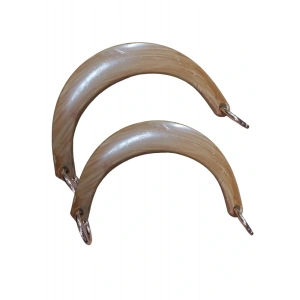 Çanta Sapı Ay Model Açık Kahverengi 17 cm