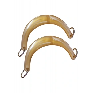 Çanta Sapı Ay Model Bal Rengi 17 cm