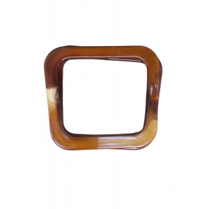 Çanta Sapı Kare Kahverengi 11 cm