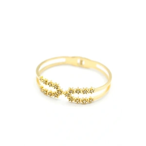 Çiçek Bilezik - Altın