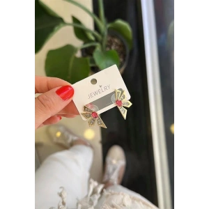 Çiçek Küpe - Pembe