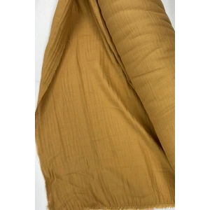 Çok Amaçlı Müslin Pamuklu Bebek Örtü ve Battaniye Kumaşı Müslin Bez Açık Kahve 37