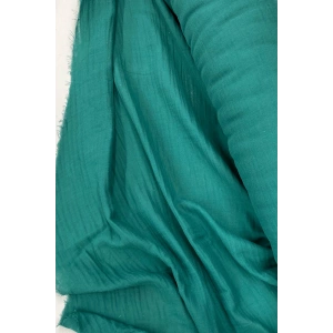 Çok Amaçlı Müslin Pamuklu Bebek Örtü ve Battaniye Kumaşı Müslin Bez Petrol Yeşili 41