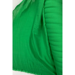 Çok Amaçlı Müslin Pamuklu Bebek Örtü ve Battaniye Kumaşı Müslin Bez Zümrüt Yeşili 41