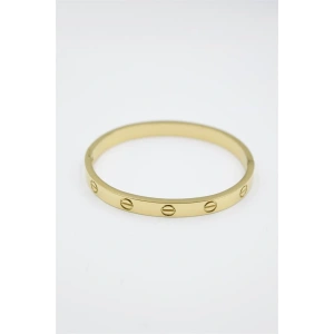 CRT Model Taşsız Bilezik - Altın