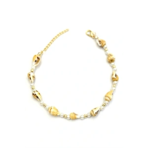 Deniz Kabuğu Halhal - Sarı