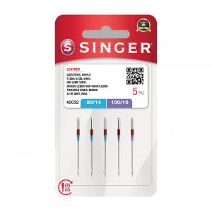 Deri İğnesi Karışık (5Li Blister)(3X14, 2X16 No.)