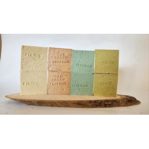 Doğal Üretim Sabunu Karışık (Pirinç-Bal Polen Propolis- Isırgan-Kekik) 8li Set