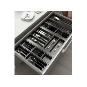 Eco Lüx Modül Kaşıklık Antrasit 62x49 Cm Royaleks-ACERO-20355