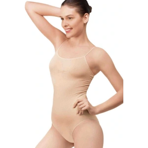 Elit Life Kadın Ten İnce Dikişsiz Askı Body Zıbın Atlet 874