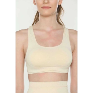 Elite Life Geniş Askılı Kadın Destekli Sporcu Büstiyer Ten Sütyen 777