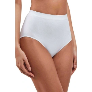 Elite Lite Kadın Yüksek Bel Dikişsiz İz Yapmaz Slip Külot Beyaz 811