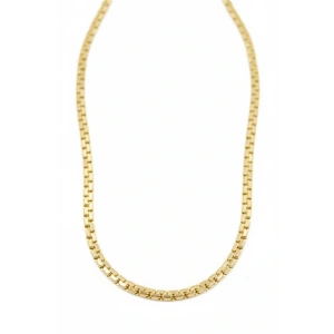 Ezme Zincir Kolye - Altın