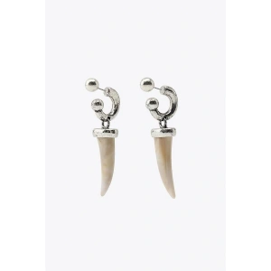 Fildişi Küpe - Gümüş