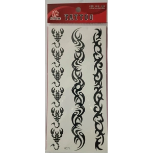 Geçici Dövme Şablonu 3lü - M071