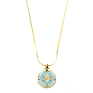 Güneş Kolye - Altın