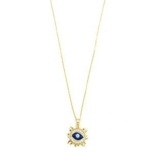 Güneş Kolye - Altın