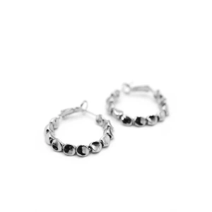 Halka Küpe - Gümüş