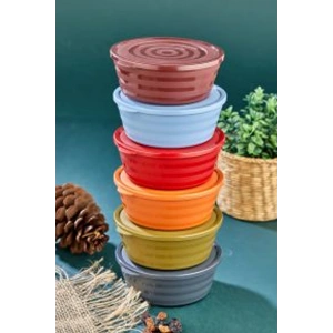 Harmony Kapaklı Yonca Kase 6lı Royaleks-HT-003