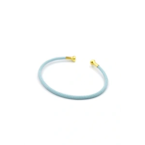 Hasır Pndr Bileklik - Açık Mavi
