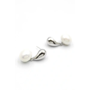 İncili Küpe - Gümüş