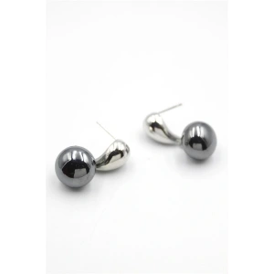 İncili Küpe - Gümüş