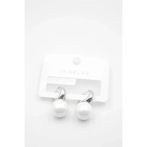 İncili Küpe - Gümüş