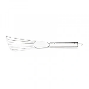 İnoks Eğri Krep Spatulası Krep Omlet Çevirici
