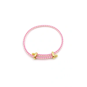 İp Bileklik - Fuşya