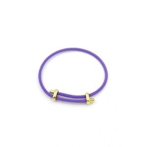 İp Bileklik - Mor