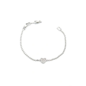 Kalp Bileklik - Gümüş