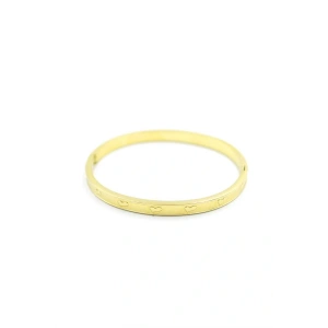 Kalp Bilezik - Altın