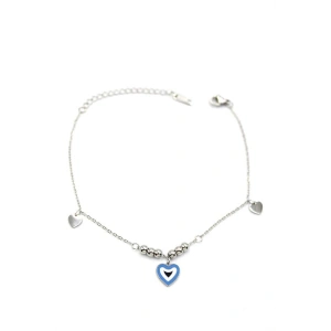 Kalp Halhal - Gümüş