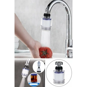 Kireç Önleyici Filtreli Su Tasarruflu Hareketli Musluk Başlığı