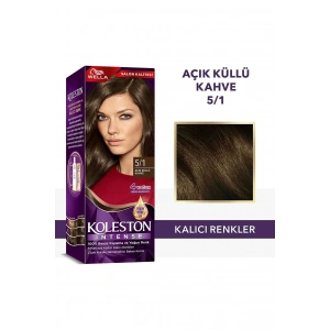 Koleston Intense Saç Boyası 5/1 Ekstra Küllü Kahve - Salon Kalitesi