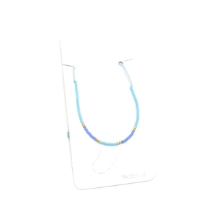 Kum Boncuk Halhal - Mavi